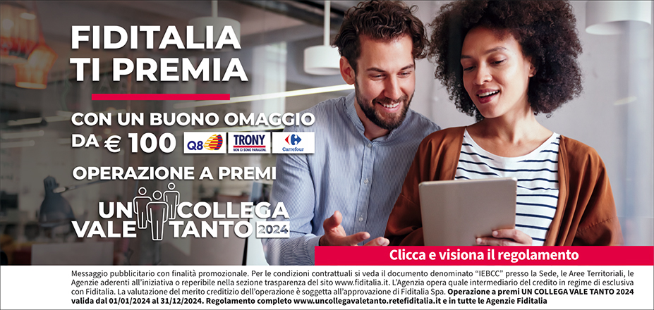 Agenzia Alfa Service s.r.l. Fiditalia | Roma, Guidonia Montecelio | Banner Quintocè